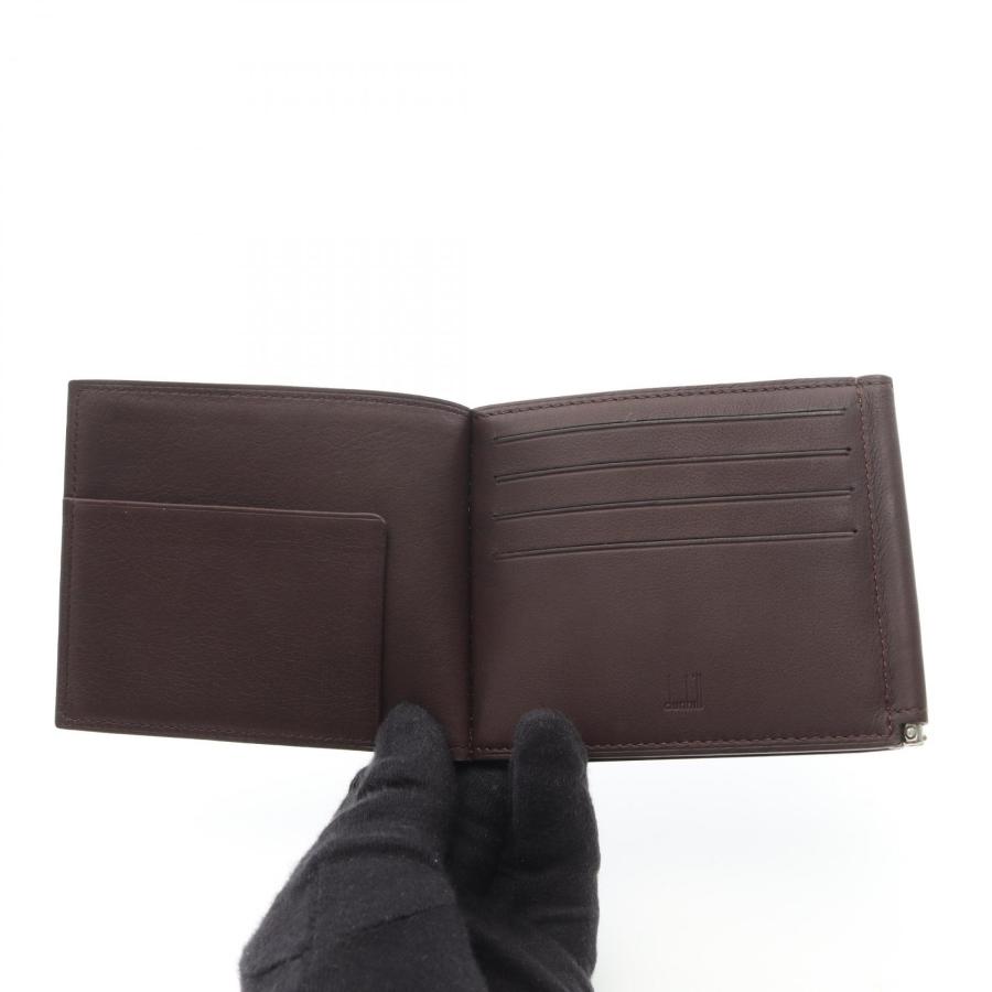 dunhill（ダンヒル） ロゴ ブランドオフ レザー 札入れ レザー 中古
