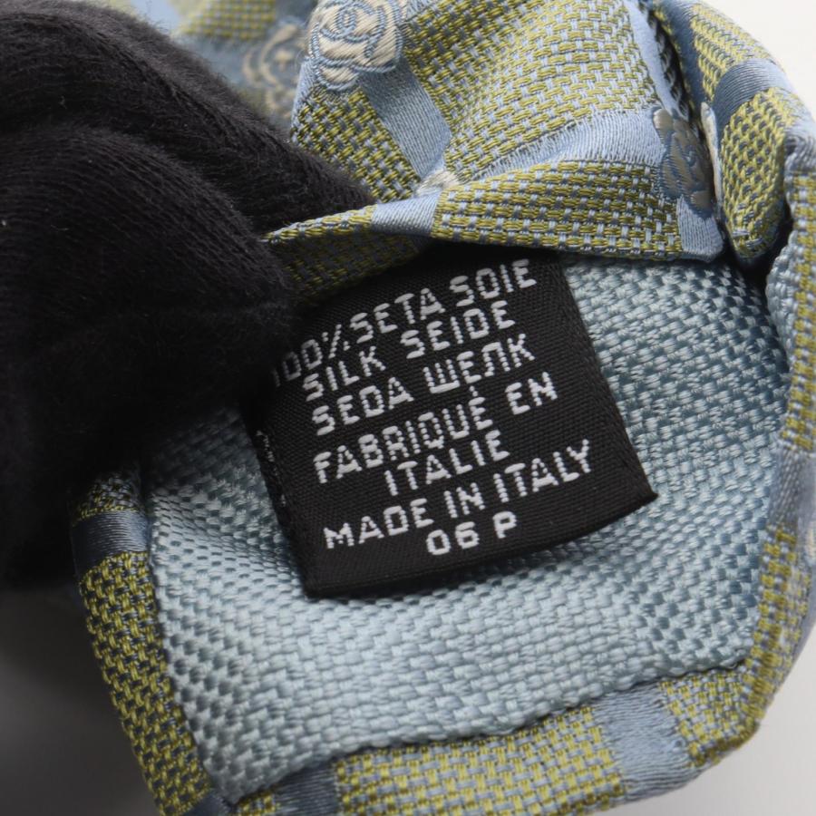 CHANEL（シャネル） カメリア チェック ブランドオフ シルク ネクタイ