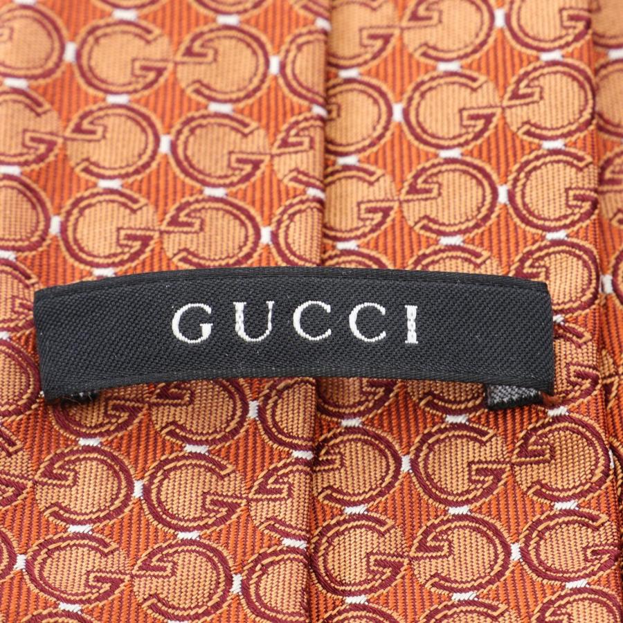 GUCCI（グッチ） GG柄 ブランドオフ シルク ネクタイ 中古 メンズ