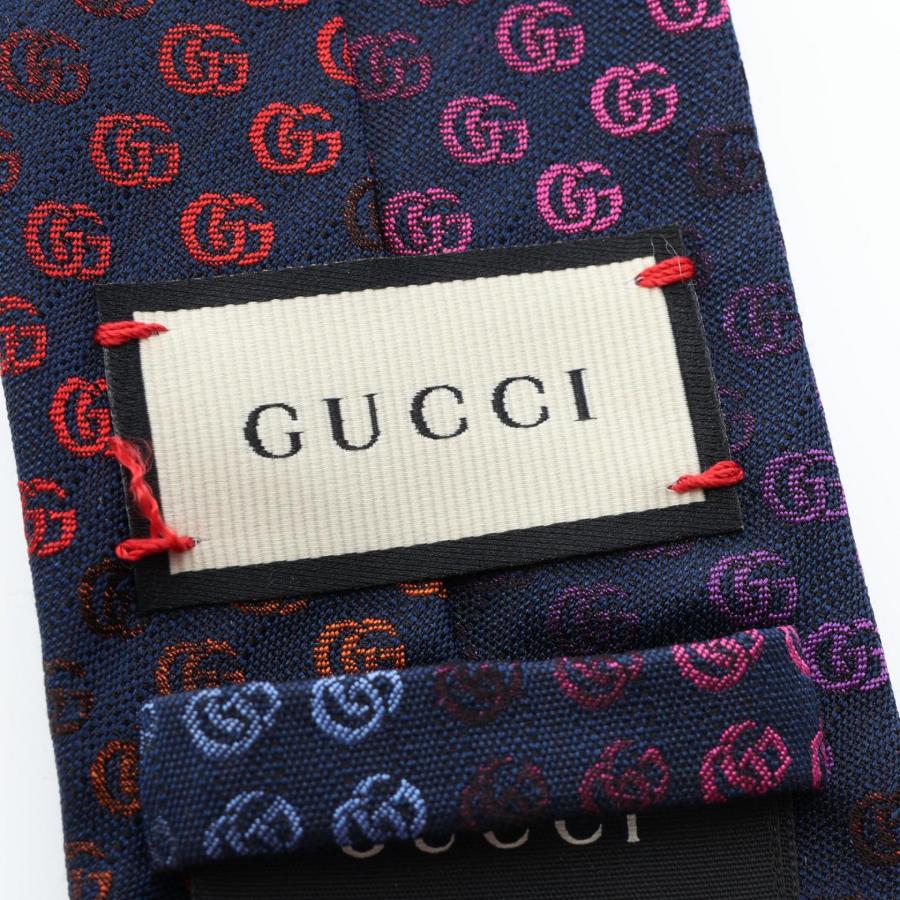 GUCCI（グッチ） GG柄 ブランドオフ シルク ネクタイ 中古 メンズ