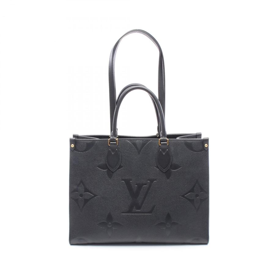 新品同様 ルイヴィトン オンザゴーMM モノグラムアンプラント トートバッグ LOUIS VUITTON（ルイ・ヴィトン） オンザゴーMM ブランドオフ トート