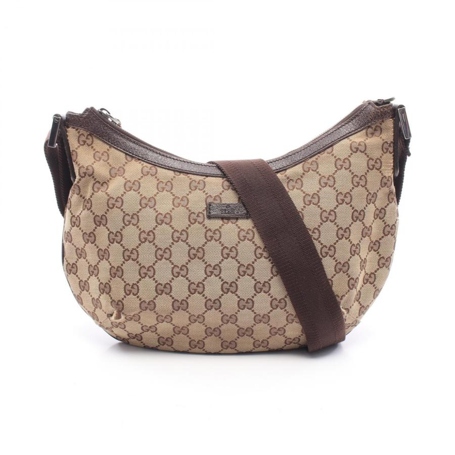 GUCCI キャンパスハンドバッグ　中古品 GUCCI（グッチ） GGキャンバス ブランドオフ キャンバス ショルダー