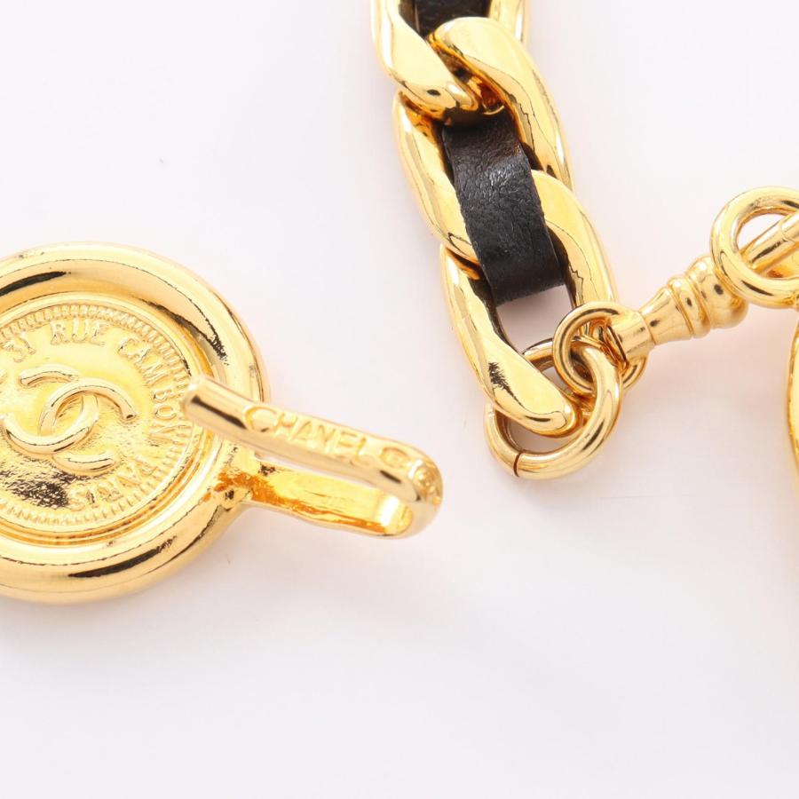 CHANEL（シャネル） ココマーク チェーン ブランドオフ レザー ベルト