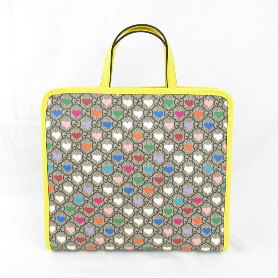 グッチ Bag Ggハート トートバッグ マルチカラー コーティングキャンバス Pvc レザー hyten39 新品 ブランドオフ Yahoo 店 通販 Yahoo ショッピング