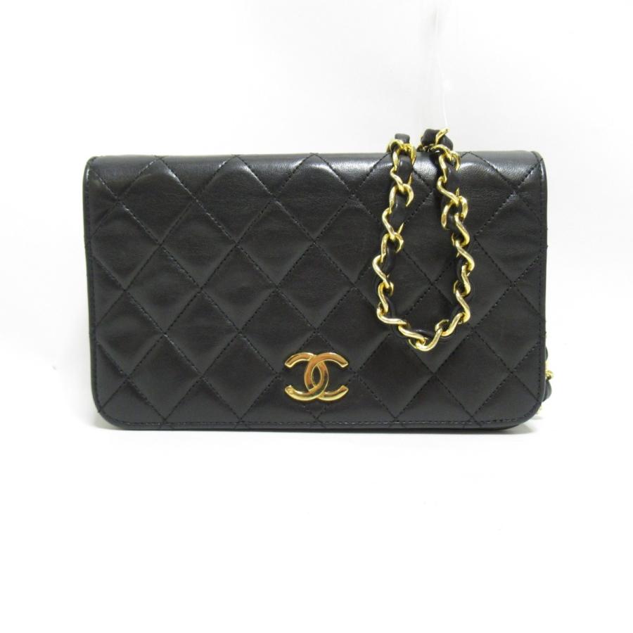 CHANEL シャネル マトラッセチェーンショルダーバッグ ブラック CHANEL シャネル マトラッセチェーンショルダーバッグ ブラック