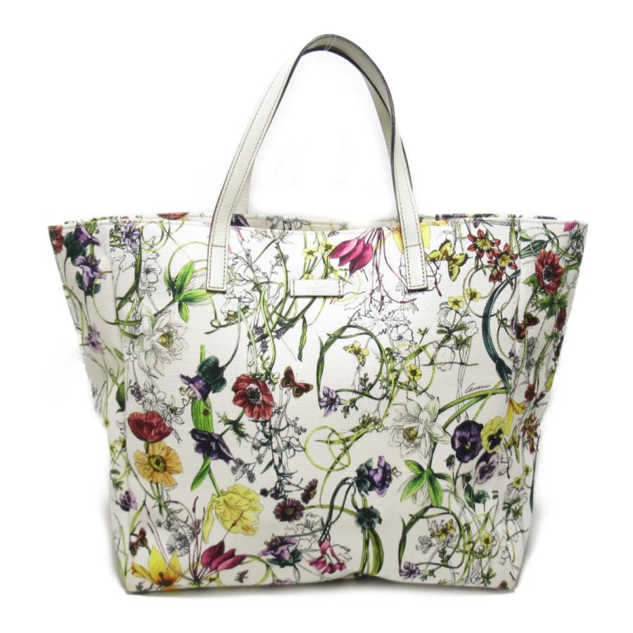 GUCCI グッチ トートバッグ ホワイト系 マルチカラー ホワイト/マルチ 