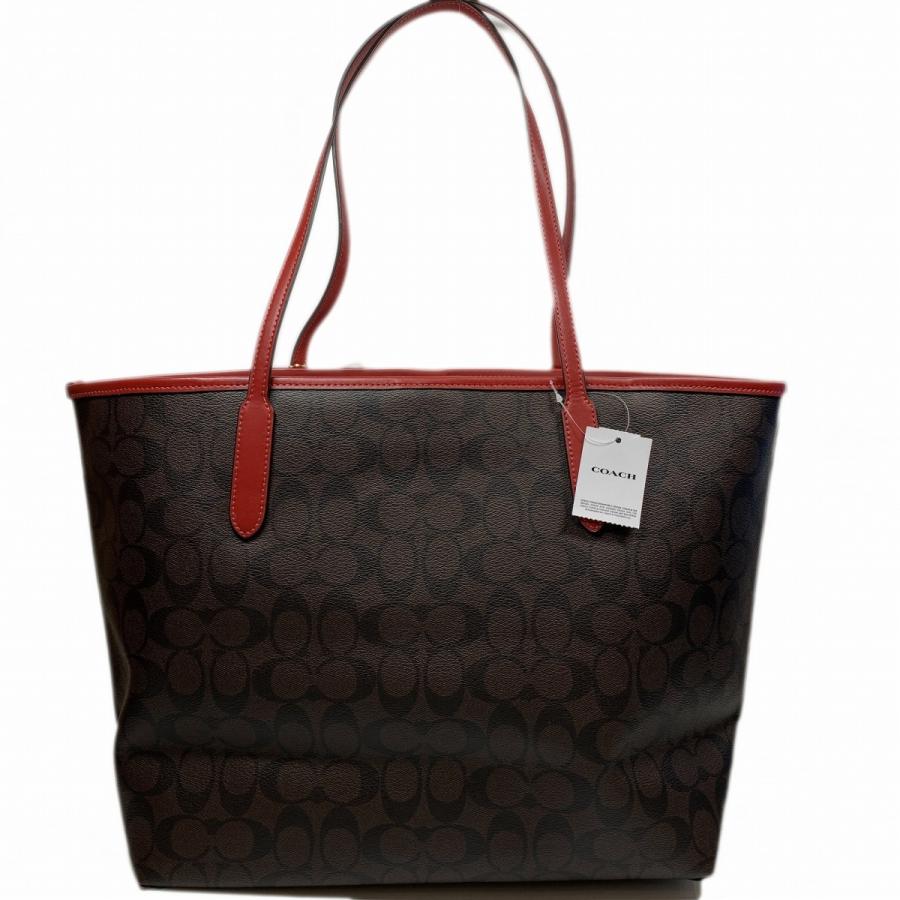 COACH コーチ トートバッグ ブラウン系 レザー : ブランドオフ COACH コーチ トートバッグ ブラウン系 レザー : ブランドオフ