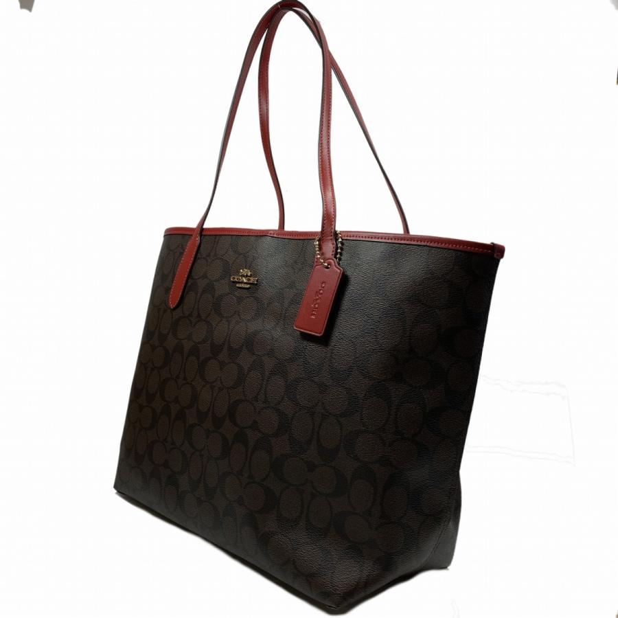 COACH コーチ トートバッグ ブラウン系 レザー : ブランドオフ COACH コーチ トートバッグ ブラウン系 レザー : ブランドオフ