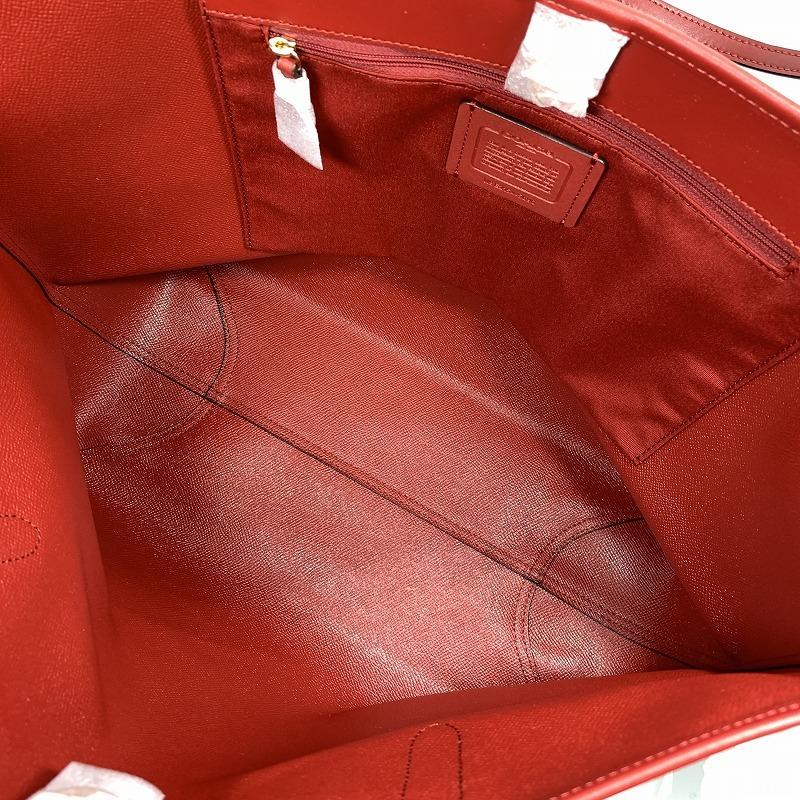 COACH コーチ トートバッグ ブラウン系 レザー : ブランドオフ COACH コーチ トートバッグ ブラウン系 レザー : ブランドオフ