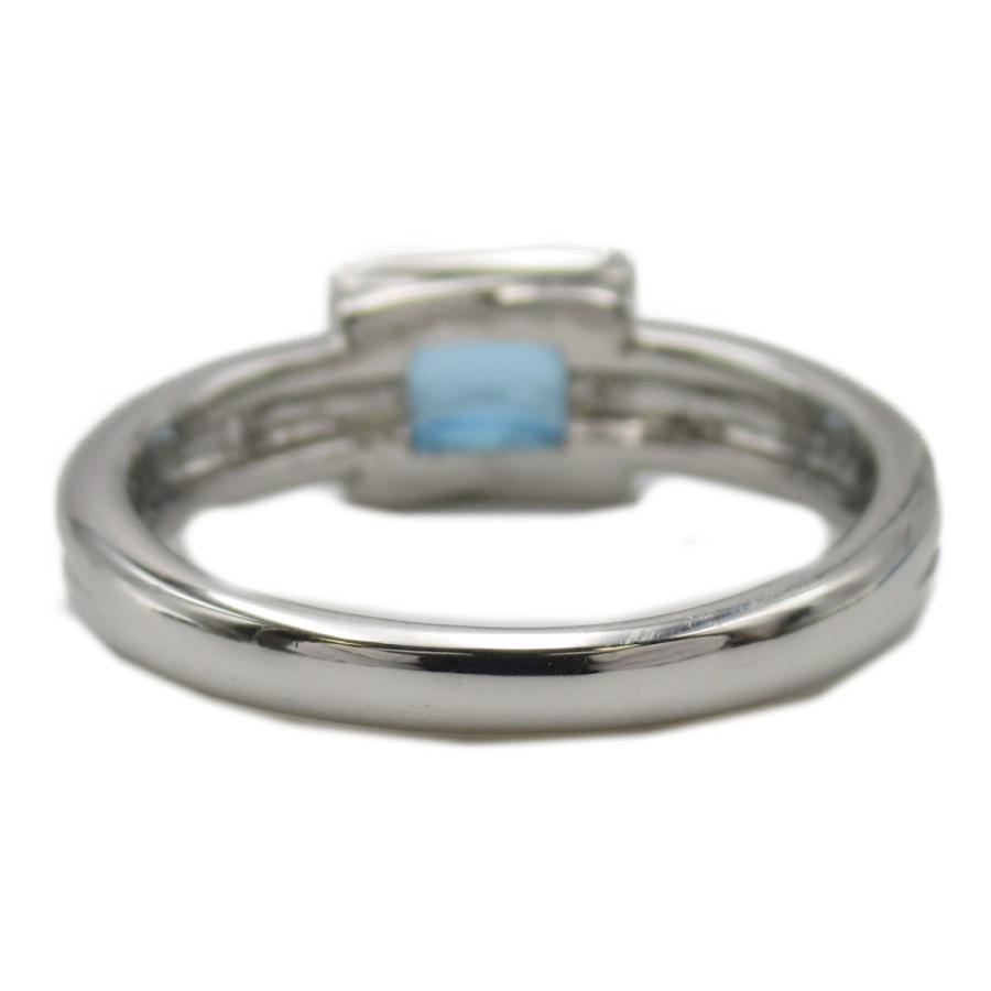 JEWELRY ブルートパーズ リング ブルー系 K18WG（ホワイトゴールド 