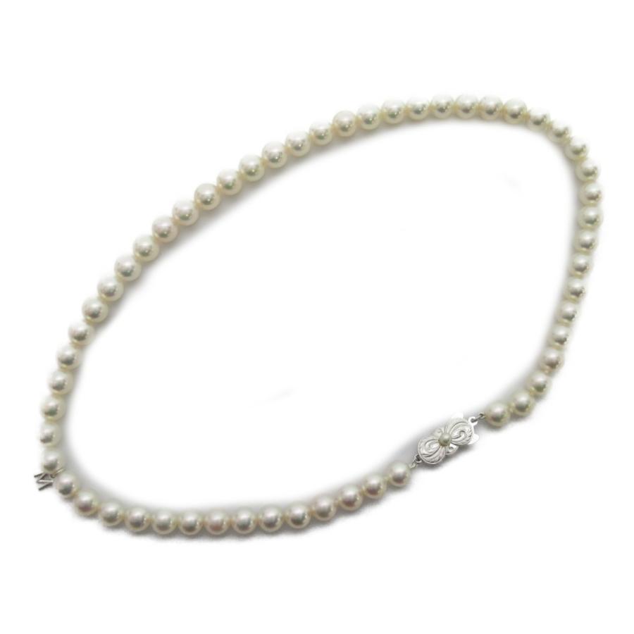 MIKIMOTO ミキモト パール ネックレス ホワイト系 その他 中古 MIKIMOTO ミキモト パール ネックレス ホワイト系 その他 中古