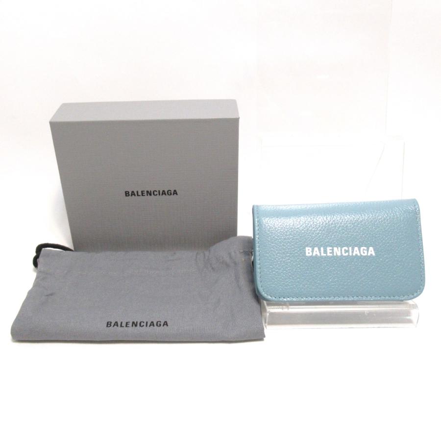 BALENCIAGA バレンシアガ キーケース 6連キーケース グレー系 レザー BALENCIAGA バレンシアガ キーケース 6連キーケース グレー系 レザー