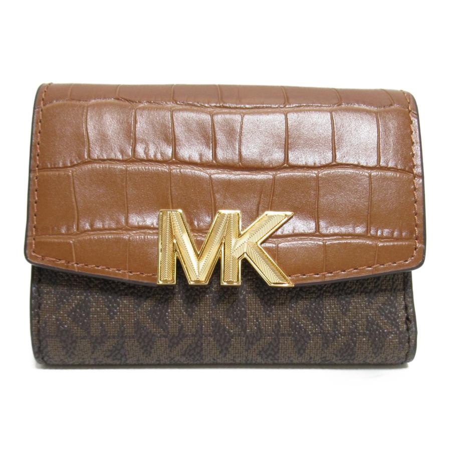 MICHAEL KORS 三つ折り財布 ブラウン系