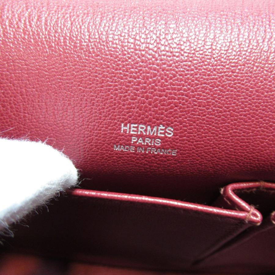 HERMES エルメス ジプシエール28 ショルダーバッグ ルビー ピンク系 
