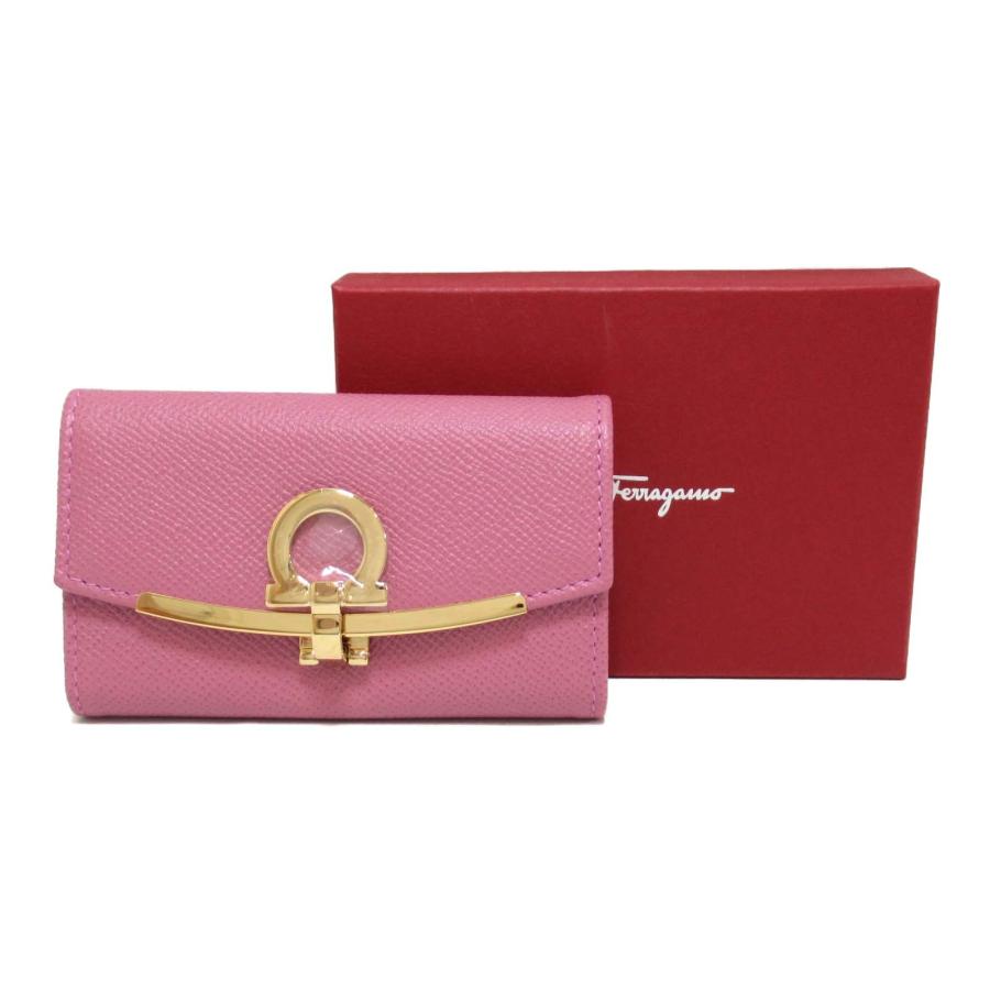 Salvatore Ferragamo サルヴァトーレフェラガモ キーケース 6連 Salvatore Ferragamo サルヴァトーレフェラガモ キーケース 6連