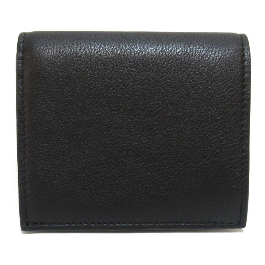 Bally BALLY バリー 二つ折り財布 二つ折財布 ブラック系 レザー Bally BALLY バリー 二つ折り財布 二つ折財布 ブラック系 レザー
