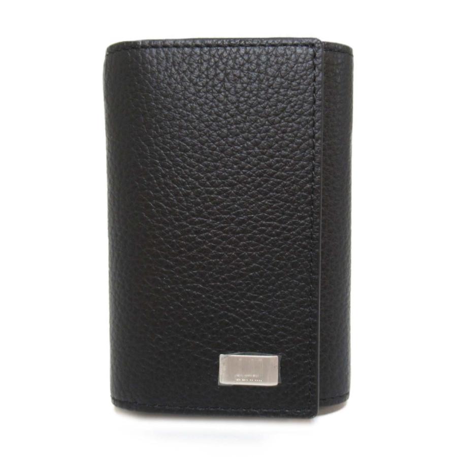 dunhill Dunhill ダンヒル キーケース 6連キーケース ブラック系 dunhill Dunhill ダンヒル キーケース 6連キーケース ブラック系