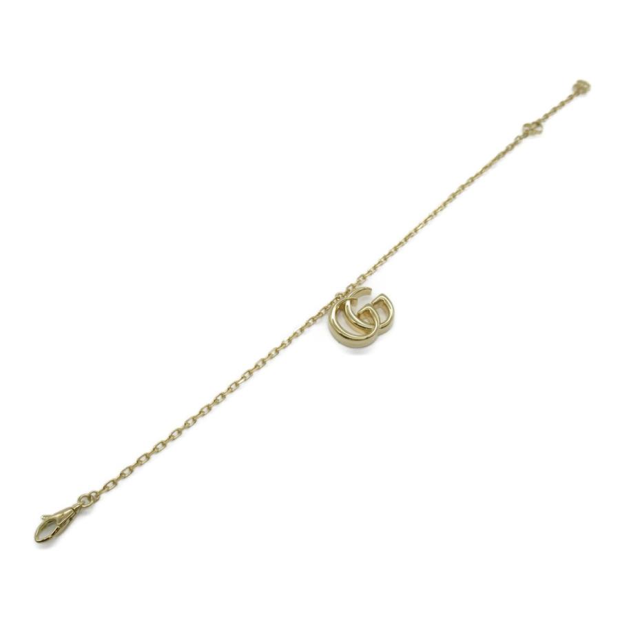 GUCCI グッチ ブレスレット ロゴブレスレット ゴールド系 K18 GUCCI グッチ ブレスレット ロゴブレスレット ゴールド系 K18