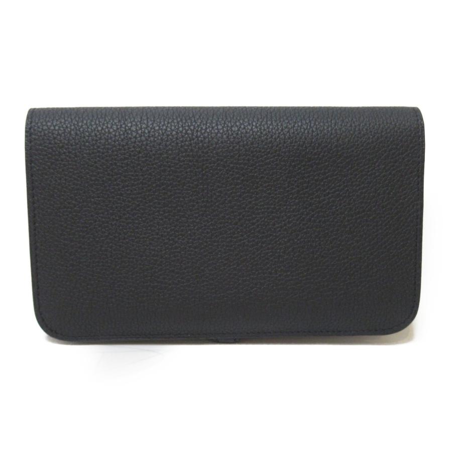 HERMES エルメス 二つ折長財布 ドゴンGM ZIP長財布 ブラック系 HERMES エルメス 二つ折長財布 ドゴンGM ZIP長財布 ブラック系