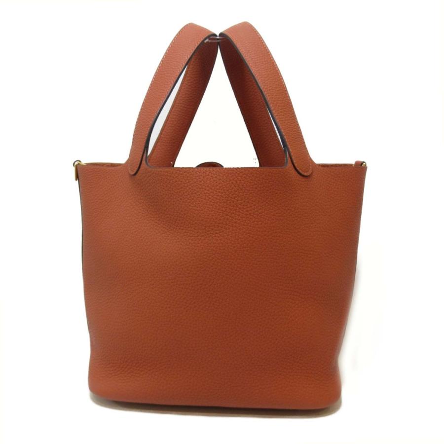 HERMES エルメス トートバッグ ピコタンMM トートバッグ ブラウン系  