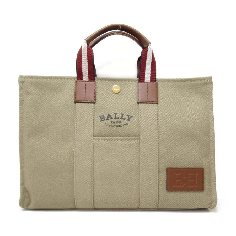 Bally BALLY バリー トートバッグ ベージュ系 ナイロン レディース 