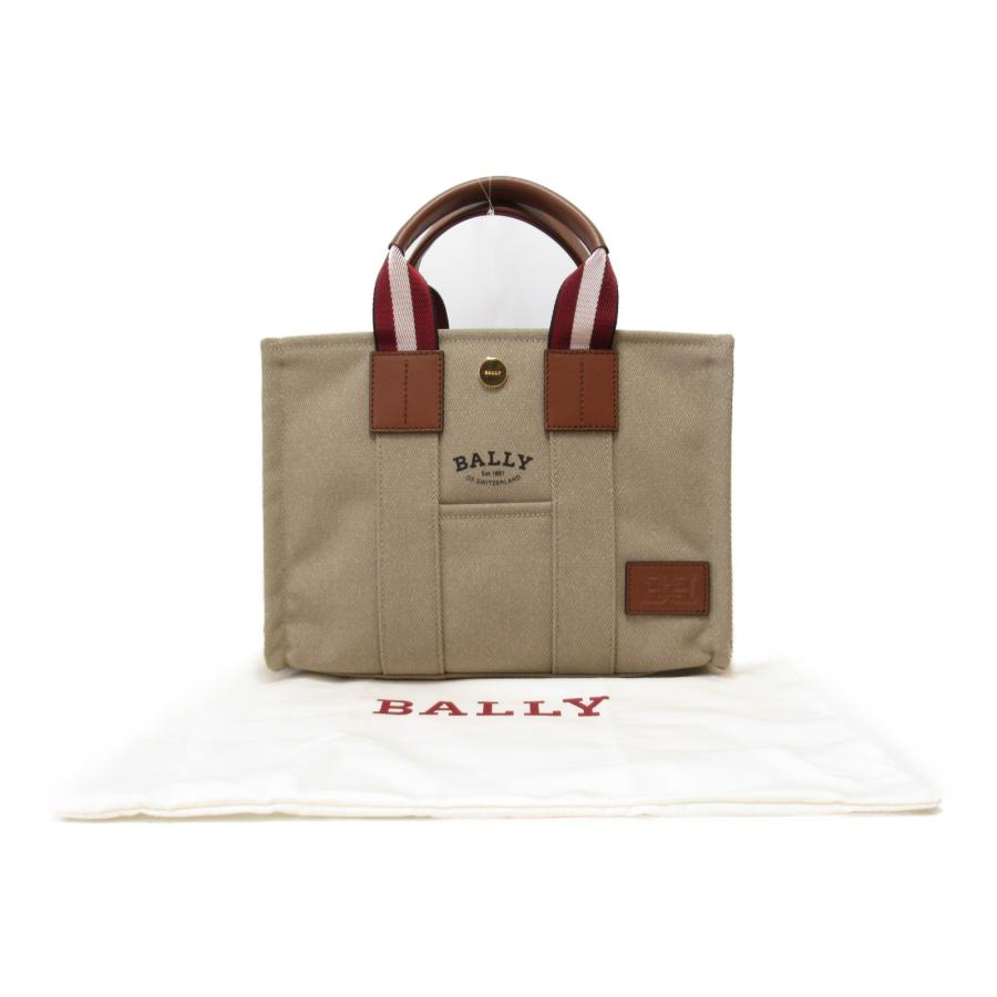 Bally BALLY バリー トートバッグ ベージュ系 ナイロン Bally BALLY バリー トートバッグ ベージュ系 ナイロン