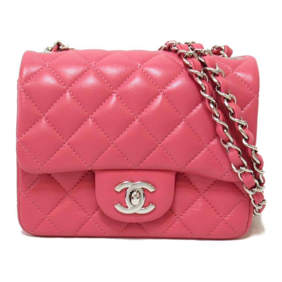 CHANEL シャネル ショルダーバッグ ミニマトラッセ チェーンショルダー 