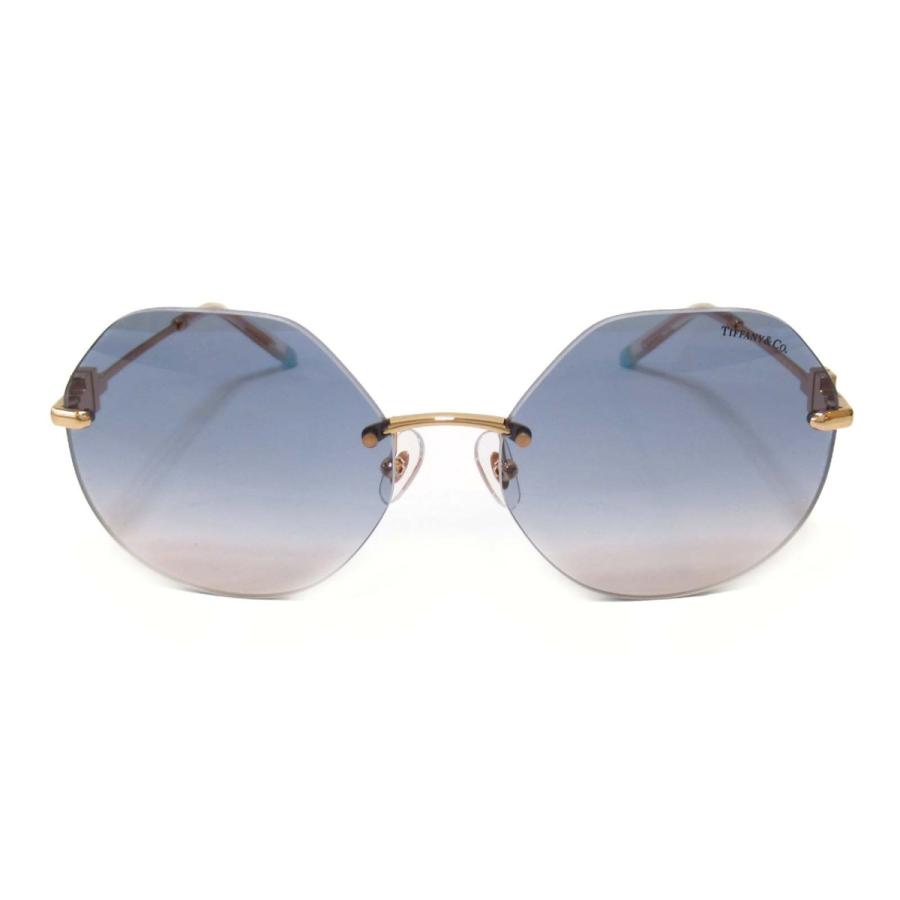 TIFFANY&Co.◇サングラス/--/メタル/SLV/BLU/レディース/TF3081 （訳 