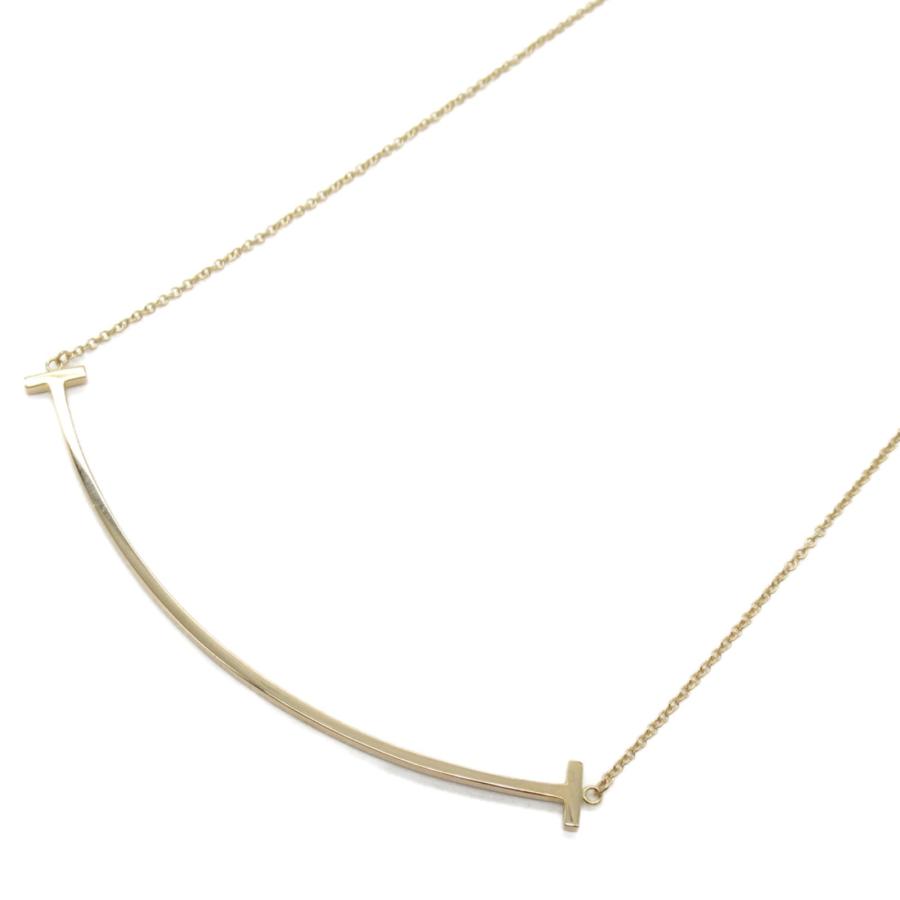 TIFFANY&Co. TIFFANY＆CO ティファニー ネックレス Tスマイル ラージ  