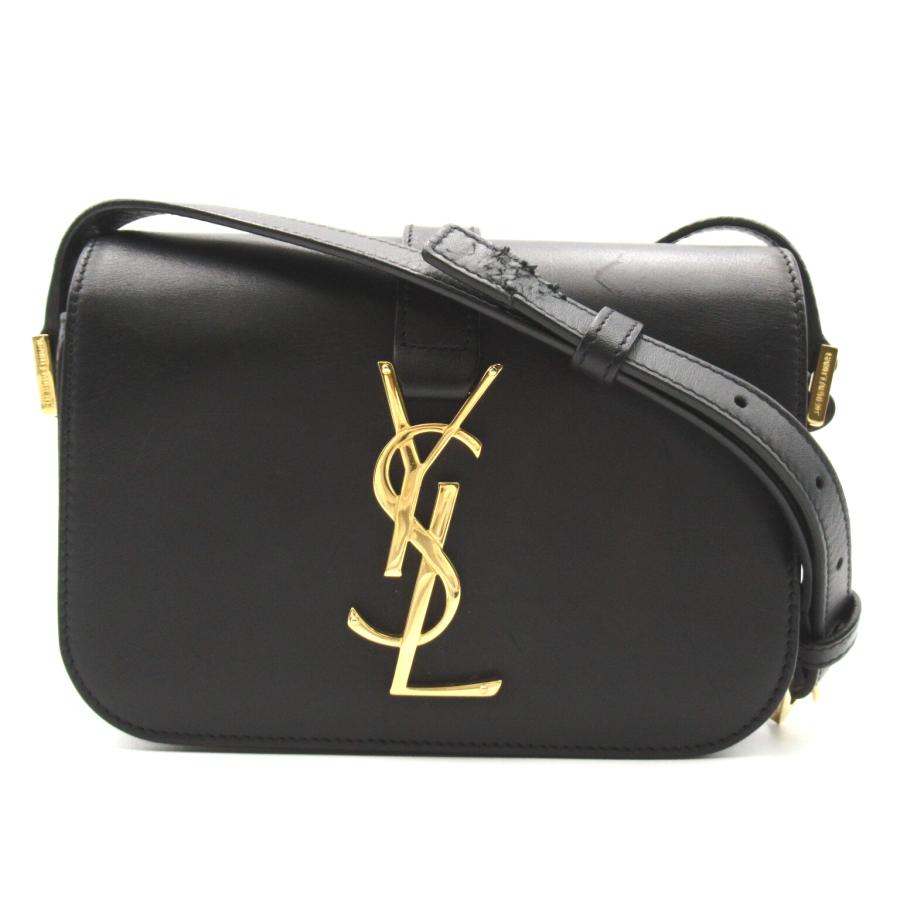SAINT LAURENT サンローラン ショルダーバッグ ブラック系 SAINT LAURENT サンローラン ショルダーバッグ ブラック系