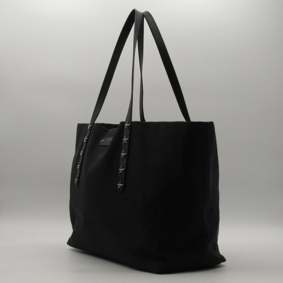 JIMMY CHOO ジミーチュウ トートバッグ ブラック系 ナイロン JIMMY CHOO ジミーチュウ トートバッグ ブラック系 ナイロン