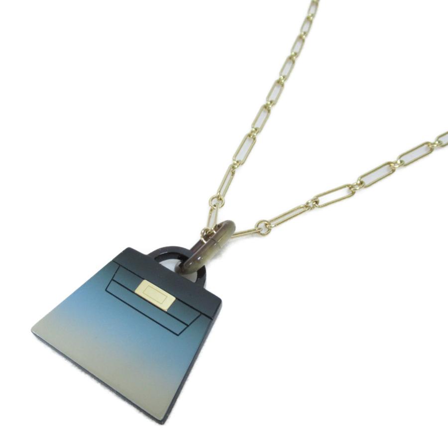 HERMES エルメス ネックレス アミュレット フュージョン ケリー GM  
