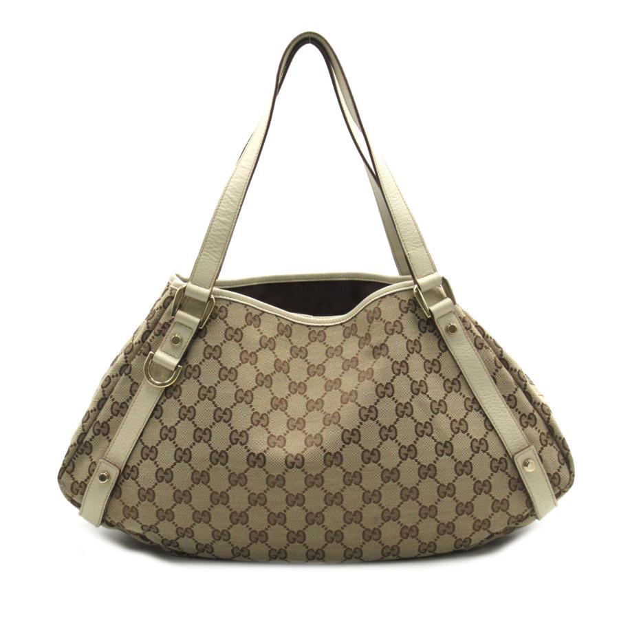 GUCCI グッチ トートバッグ アビーライン GGキャンパストートバッグ 
