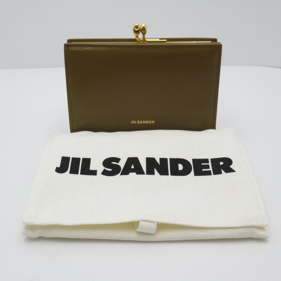 JIL SANDER ジルサンダー 二つ折り財布 がま口財布 折り財布 JIL SANDER ジルサンダー 二つ折り財布 がま口財布 折り財布