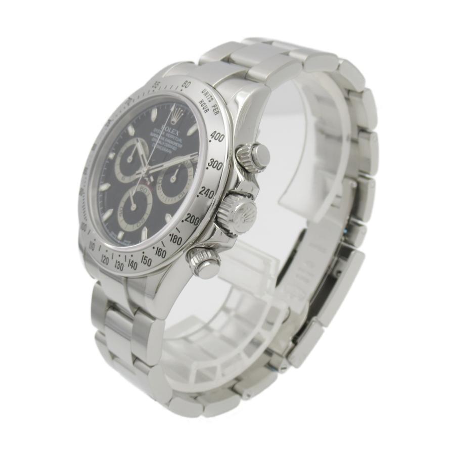 ROLEX ロレックス 腕時計 デイトナ 腕時計 ブラック系 ステンレススチール 中古 メンズ｜brandoff｜02