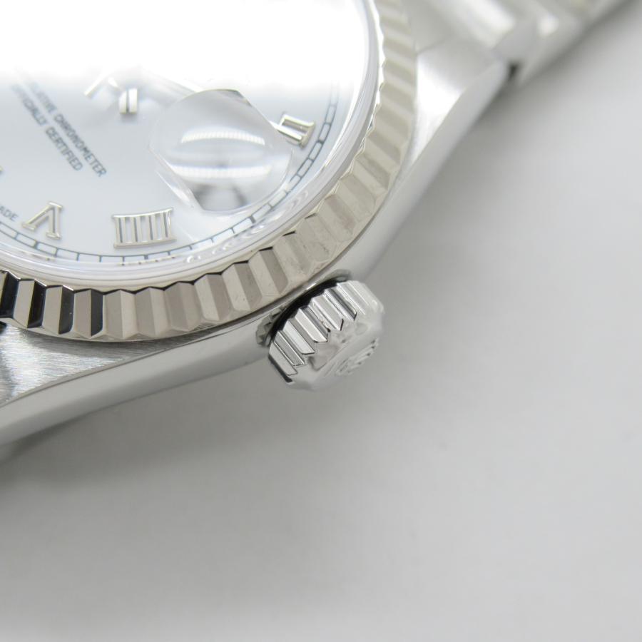 ROLEX ロレックス 腕時計 デイトジャスト 腕時計 ウォッチ ホワイト系 K18WG（ホワイトゴールド） 中古 レディース｜brandoff｜07