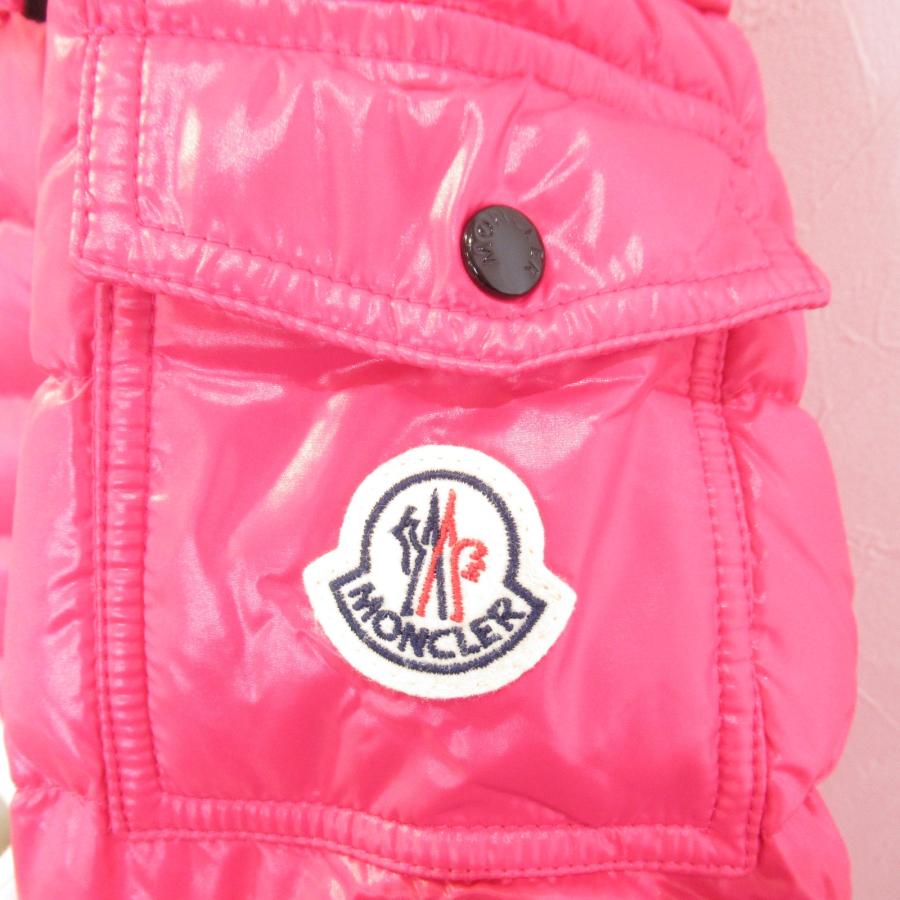 MONCLER モンクレール ダウンジャケット ピンク系 ナイロン MONCLER モンクレール ダウンジャケット ピンク系 ナイロン