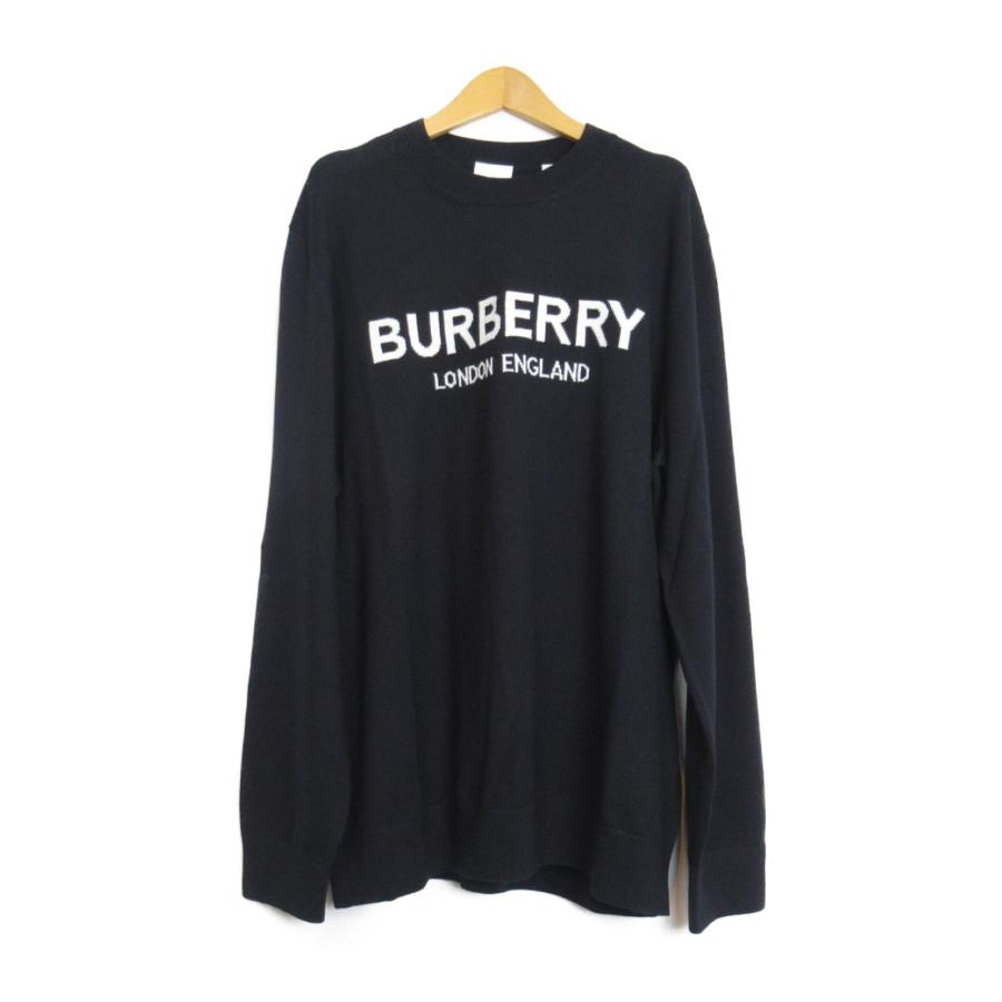 BURBERRY バーバリー スウェット トレーナー ネイビー系 コットン 