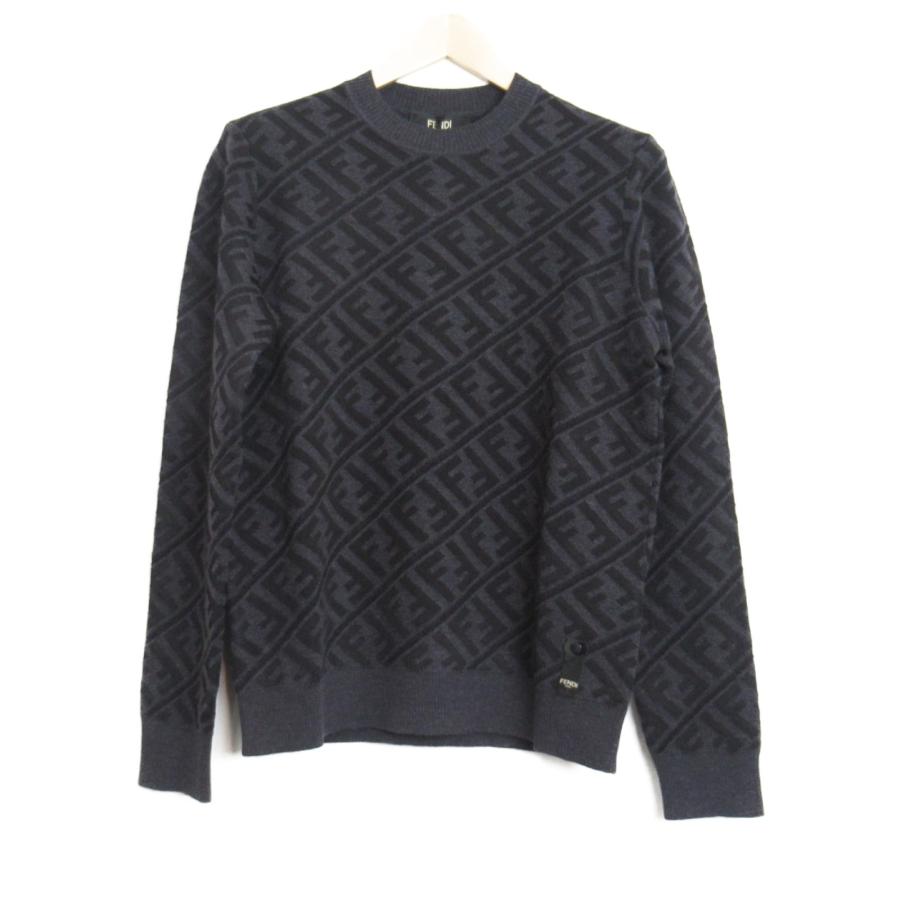 FENDI フェンディ セーター ブラック系 ウール レディース : ブランド  