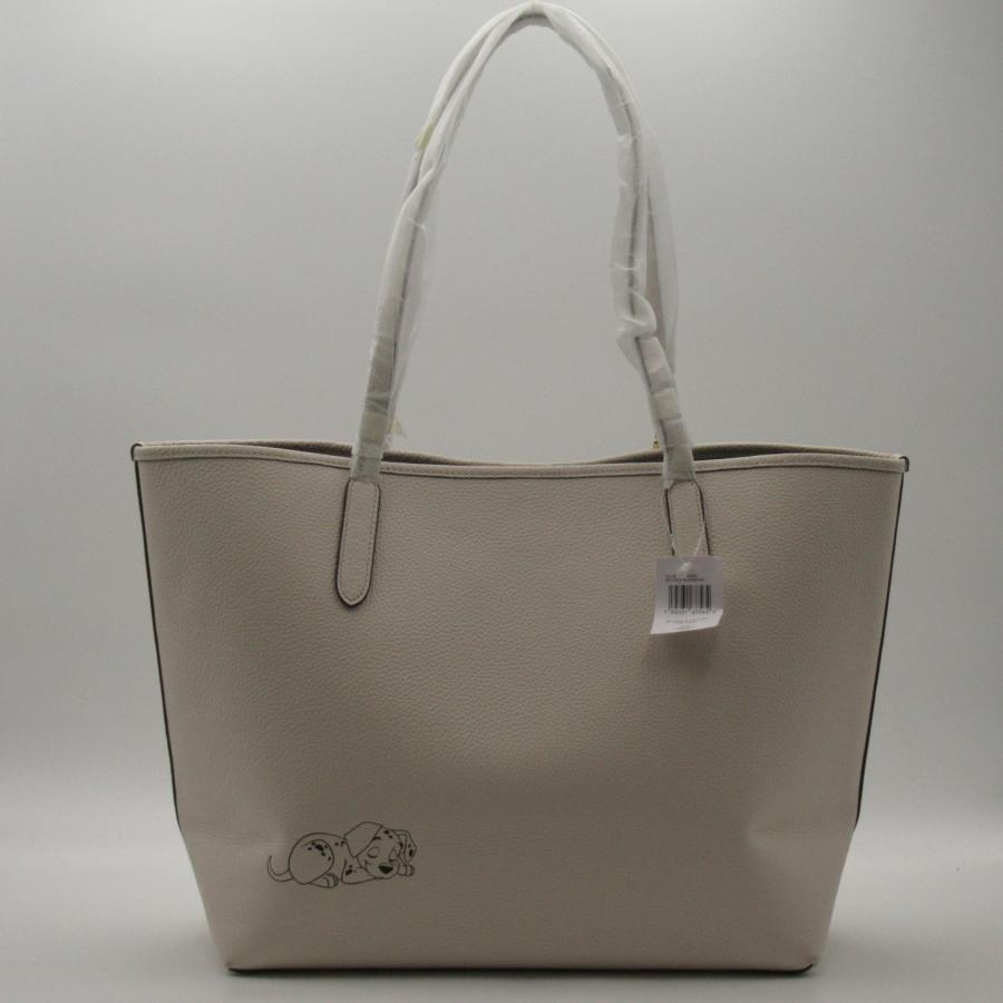 COACH コーチ トートバッグ ホワイト系 レザー レディース COACH コーチ トートバッグ ホワイト系 レザー レディース