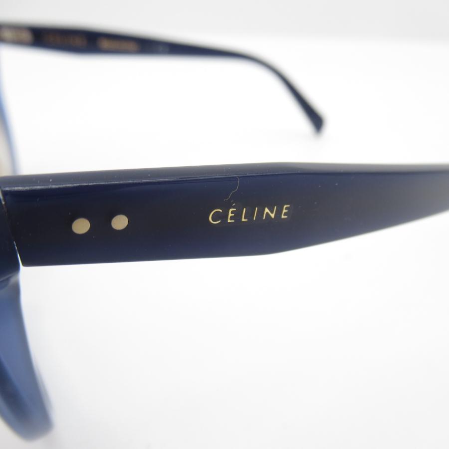 CELINE セリーヌ サングラス サングラス ブルー系 プラスチック メンズ 