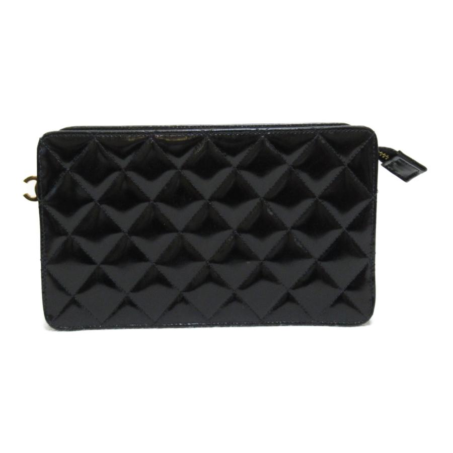CHANEL シャネル セカンドバッグ クラッチバッグ ブラック系 CHANEL シャネル セカンドバッグ クラッチバッグ ブラック系