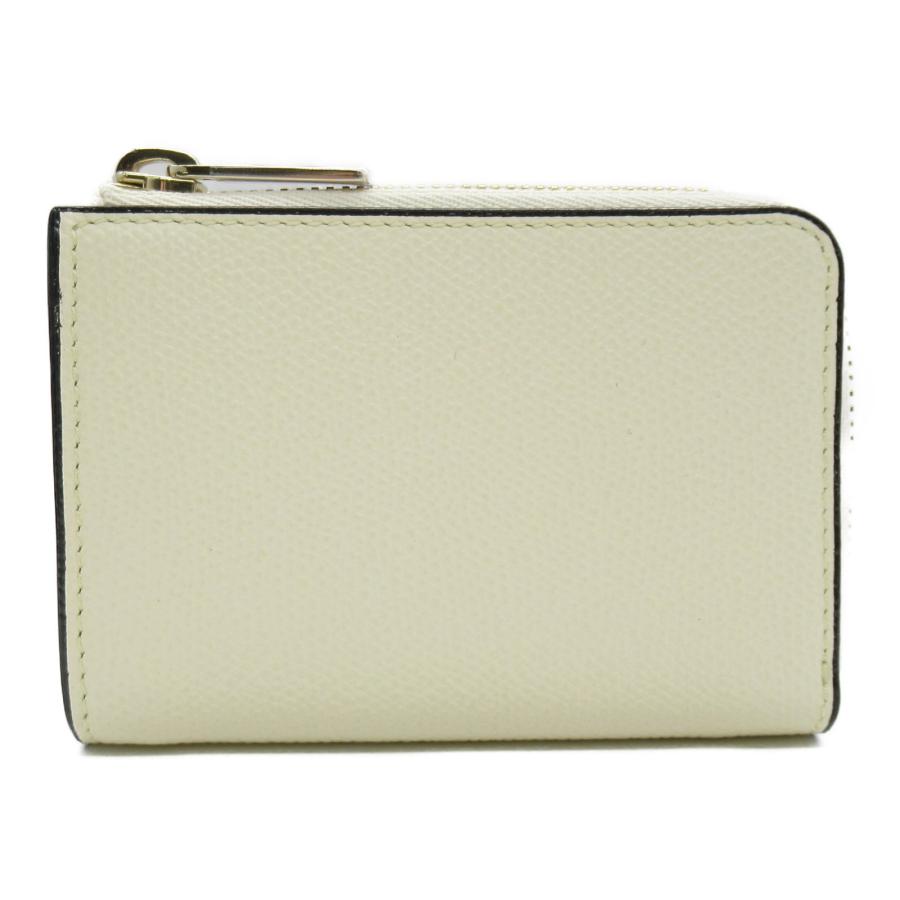 Valextra ヴァレクストラ コインケース ラウンド 小銭入れ ホワイト系  