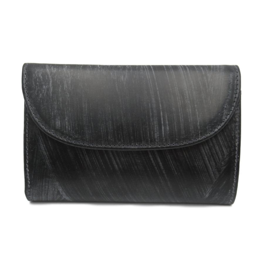 Whitehouse Cox ホワイトハウスコックス 三つ折り長財布 ブラック系  