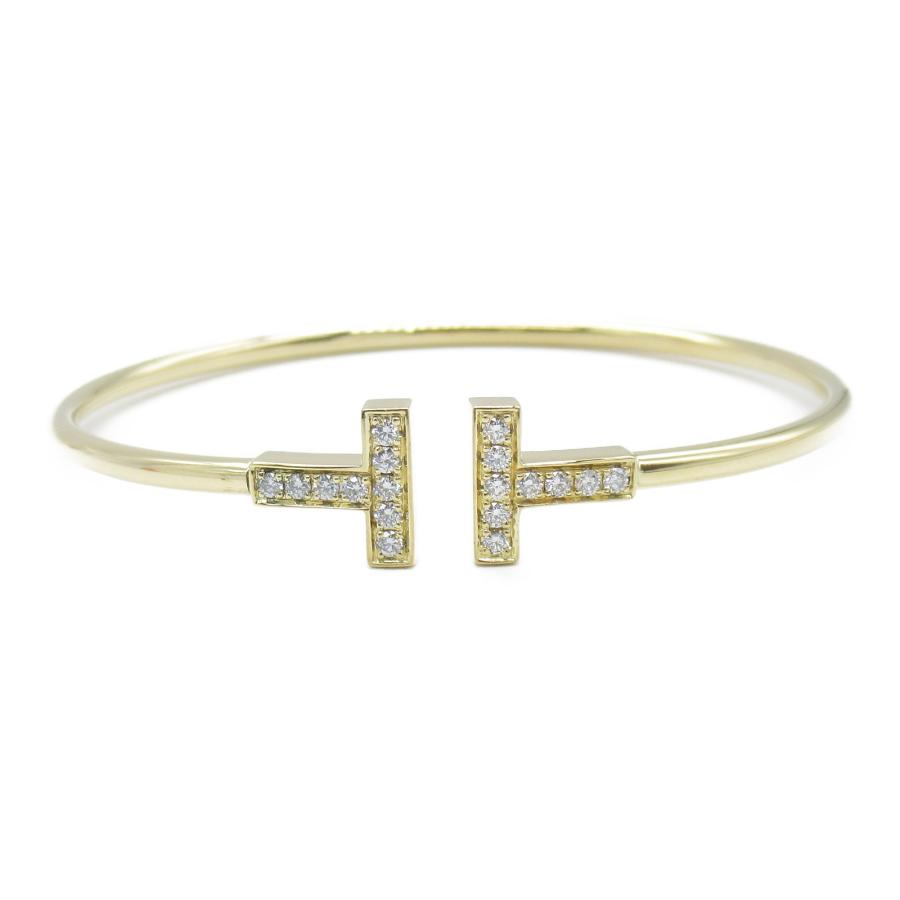 TIFFANY&Co. TIFFANY＆CO ティファニー ブレスレット Tワイヤー ダイヤ  