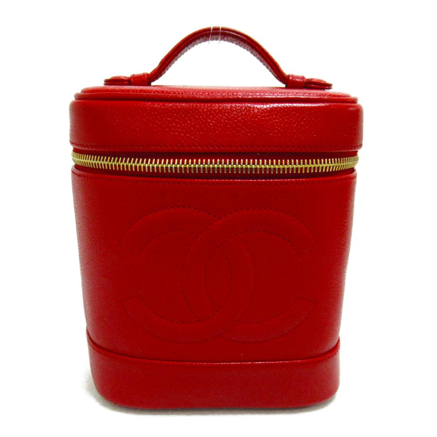 CHANEL シャネル アクセサリーポーチ（取っ手あり） 縦型バニティ 