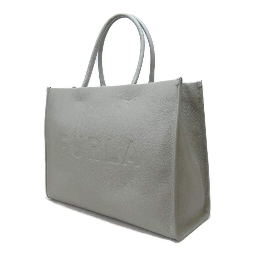 FURLA Furla フルラ トートバッグ ワンダー L グレー系 レザー FURLA Furla フルラ トートバッグ ワンダー L グレー系 レザー
