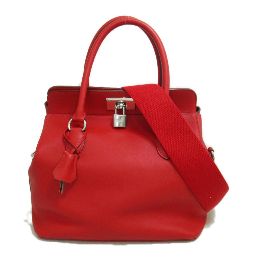 HERMES エルメス 2wayショルダーバッグ ツールボックス26 ルージュ  