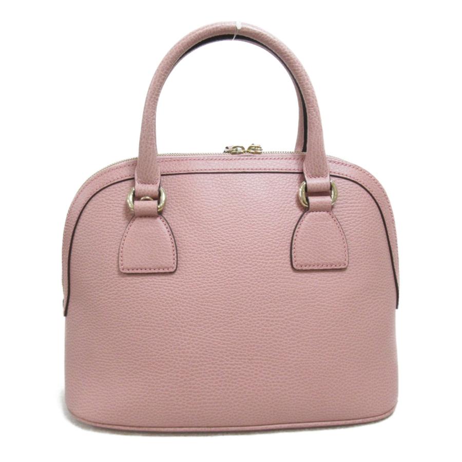 GUCCI グッチ 2wayショルダーバッグ ピンク系 レザー 中古 GUCCI グッチ 2wayショルダーバッグ ピンク系 レザー 中古