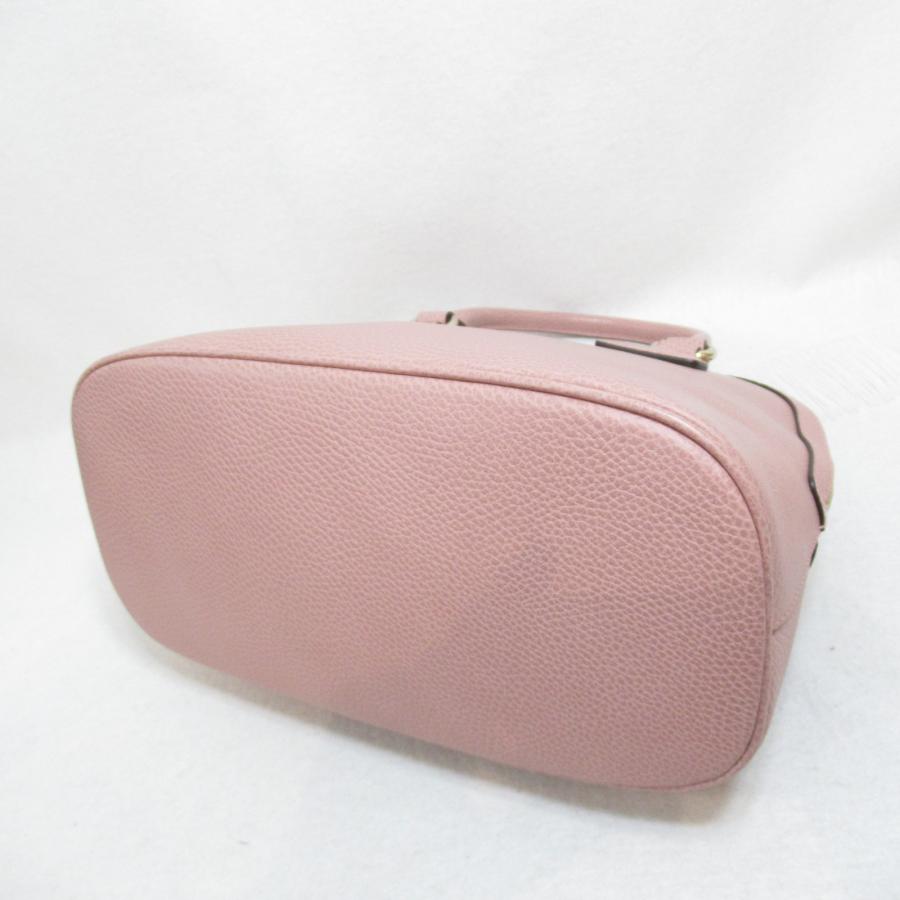 GUCCI グッチ 2wayショルダーバッグ ピンク系 レザー 中古 GUCCI グッチ 2wayショルダーバッグ ピンク系 レザー 中古